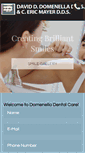 Mobile Screenshot of domenelladentalcare.com
